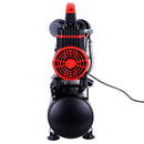 Compresor de aer silentios, AUARITA, 8L, 900W, fara ulei, 8 bar, doua pistoane, debit de aer refulat 100 l/min, debit de aer aspirat 140 l/min