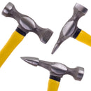 Trusa 3 x ciocane cu 4 x scule tinichigerie indreptare tabla caroserie auto si cutie depozitare inclusa Technic A1226-1