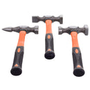 Trusa 3 x ciocane cu 4 x scule tinichigerie indreptare tabla caroserie auto si cutie depozitare inclusa Technic A1226-2