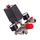 Presostat si Regulator pentru compresoare cu conectori rapide 230V 12 Bar PL-230