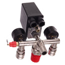 Presostat si Regulator pentru compresoare cu conectori rapide 230V 12 Bar PL-230